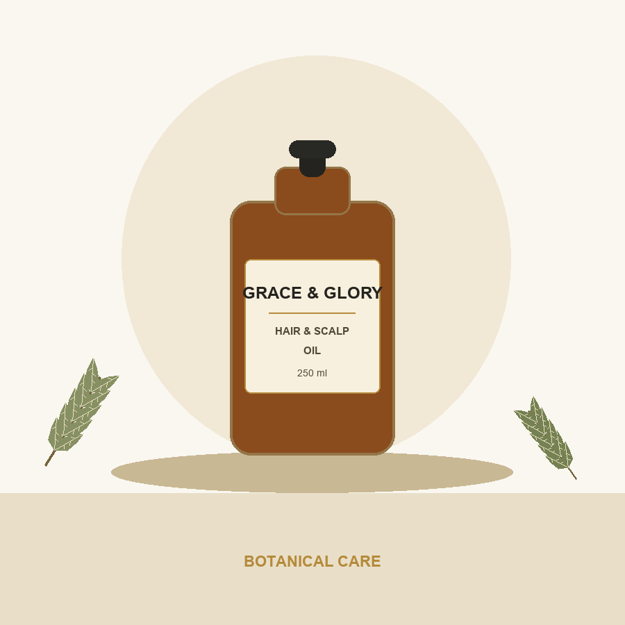 Grace & Glory Hair & Scalp Nourishing Oil, 250 ml