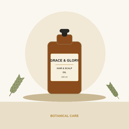 Grace & Glory Hair & Scalp Nourishing Oil, 250 ml