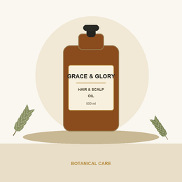 Grace & Glory Hair & Scalp Nourishing Oil — 500 ml