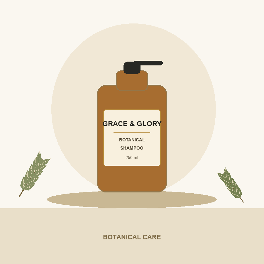 Grace & Glory Botanical Shampoo — 250 ml